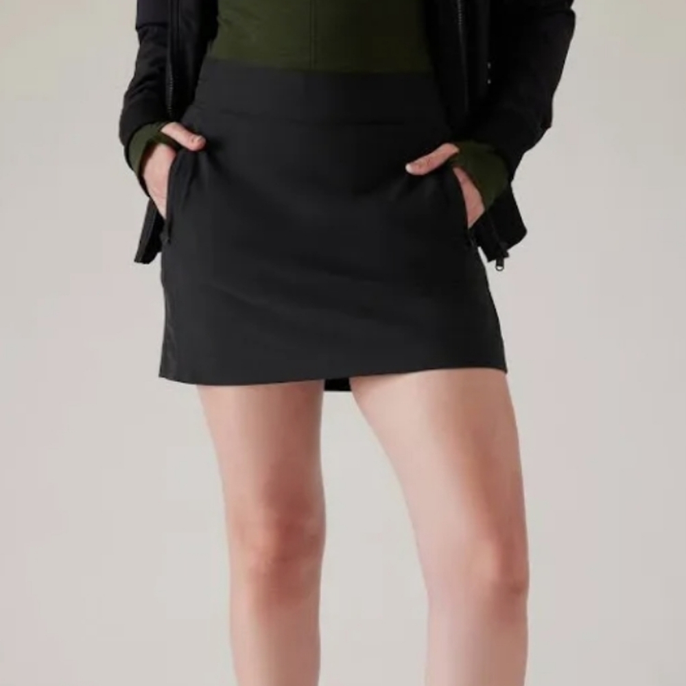 Womens Black Mini Skirt - Classic A-Line